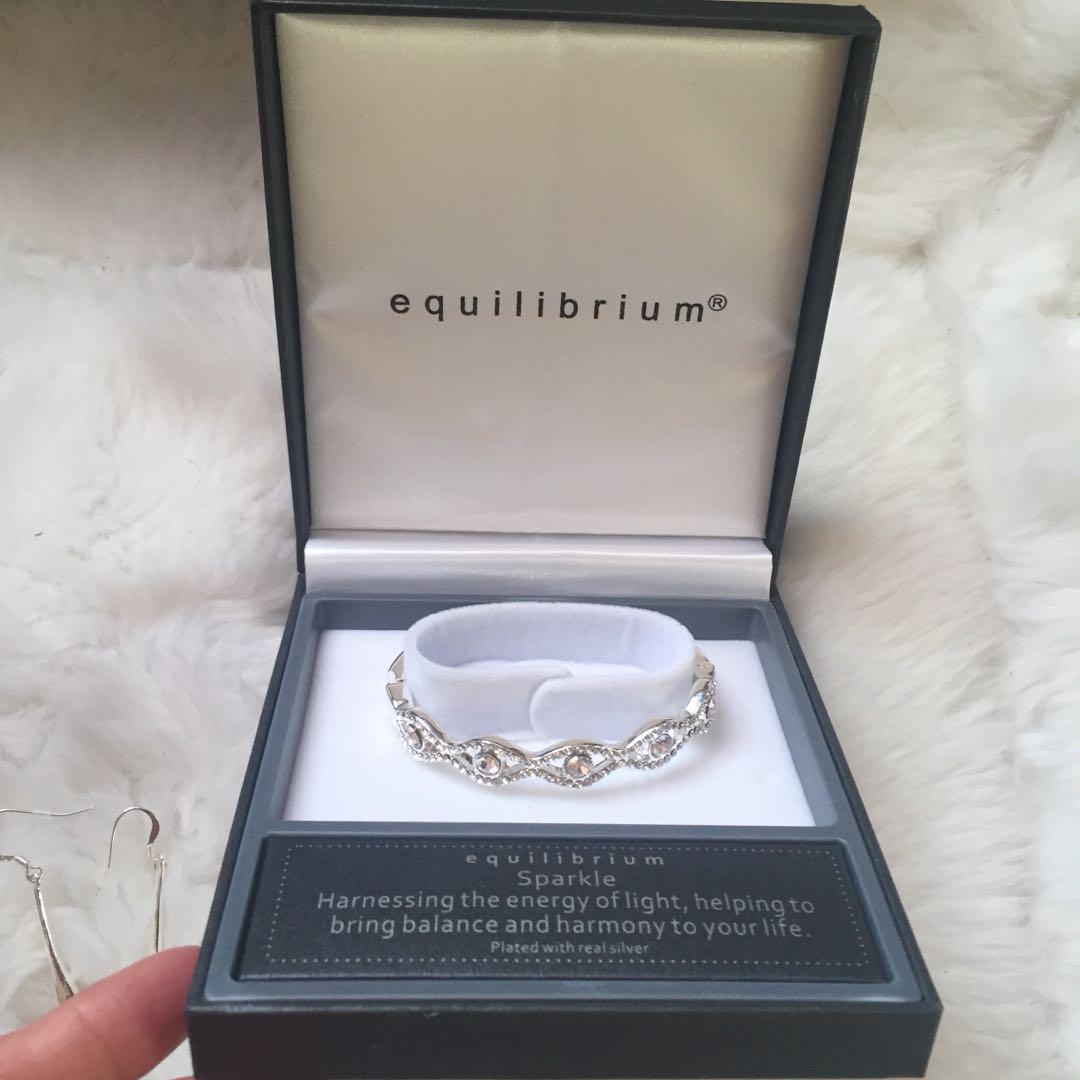 Equilibrium sparkle bangle hot sale