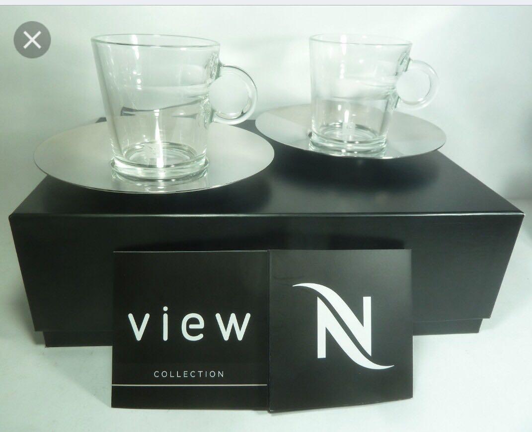 New Nespresso 2x View Lungo Cups, & Appliances, Kitchen Appliances, Coffee Machines & on Carousell