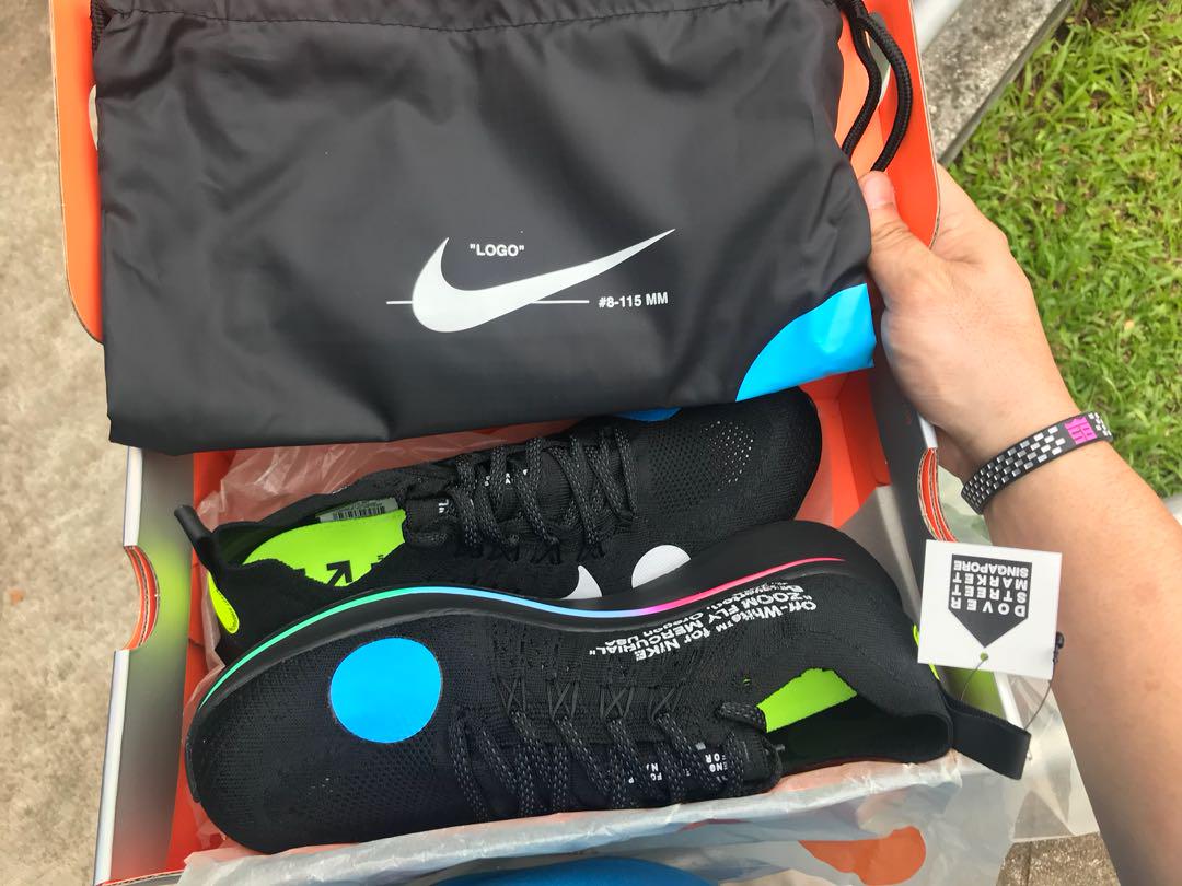 nike off white mercurial flyknit Men s Fashion Footwear Sneakers on Carousell