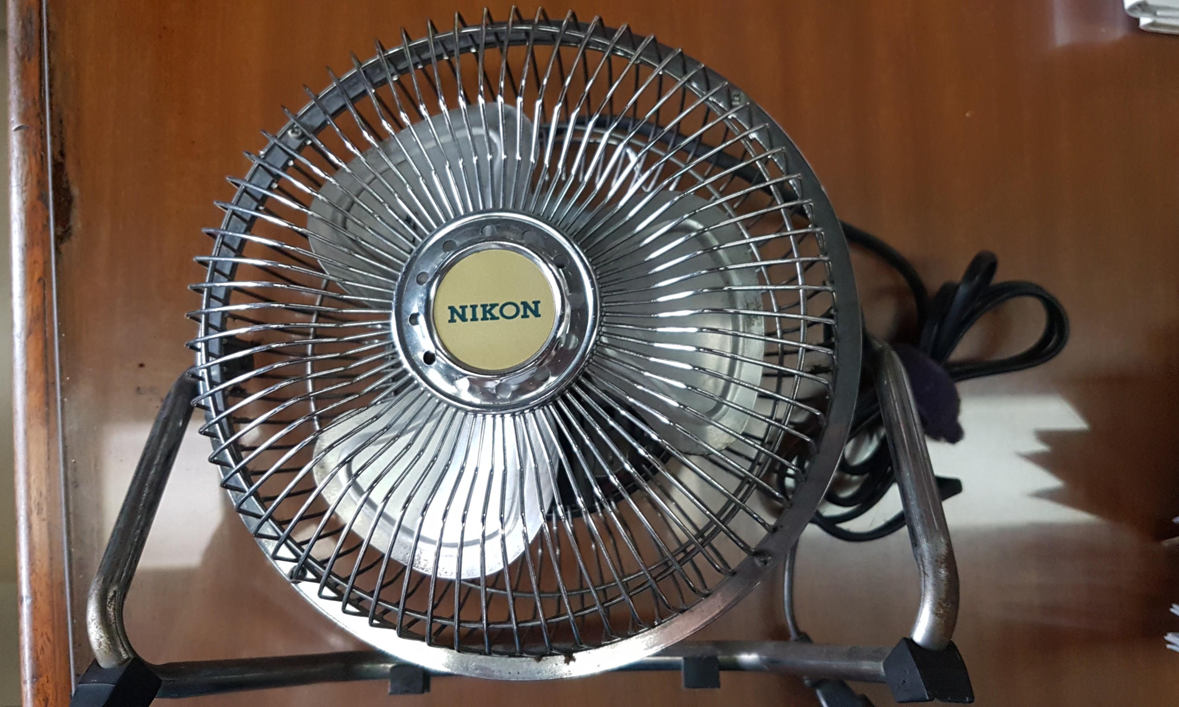 personal desk fan