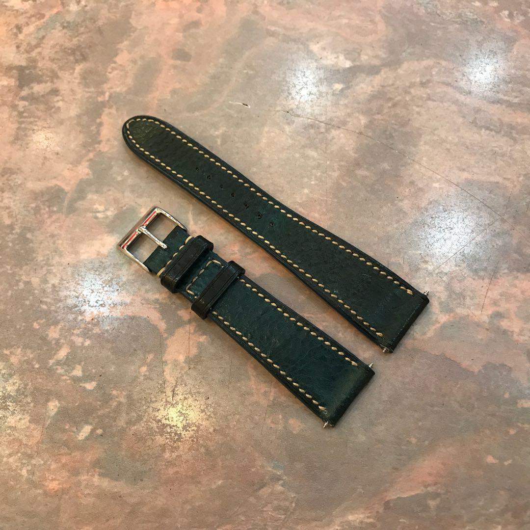 NOSTIME vintage watches calf strap custom made handmade from