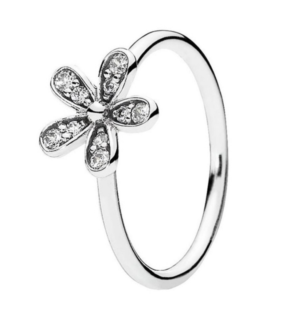 White flower ring best sale pandora