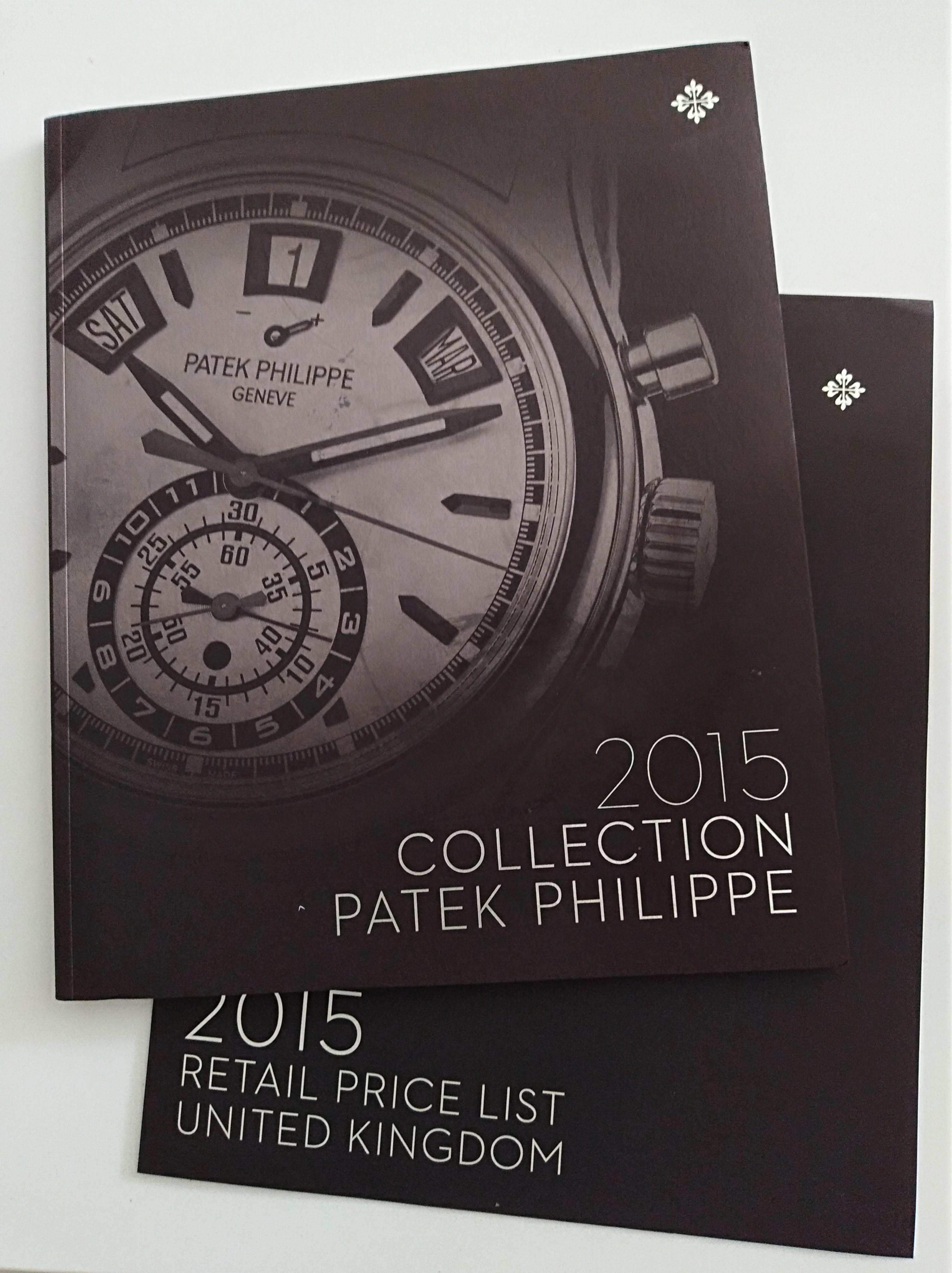 Patek Philippe Collection Book volume II 2015 price guide and