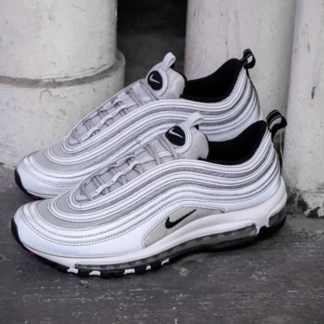 PO) Nike Mens Air Max 97 Premium 3M Reflective Silver, Men's PO) Nike Mens Air Max 97 Premium 3M Reflective Silver, Men's