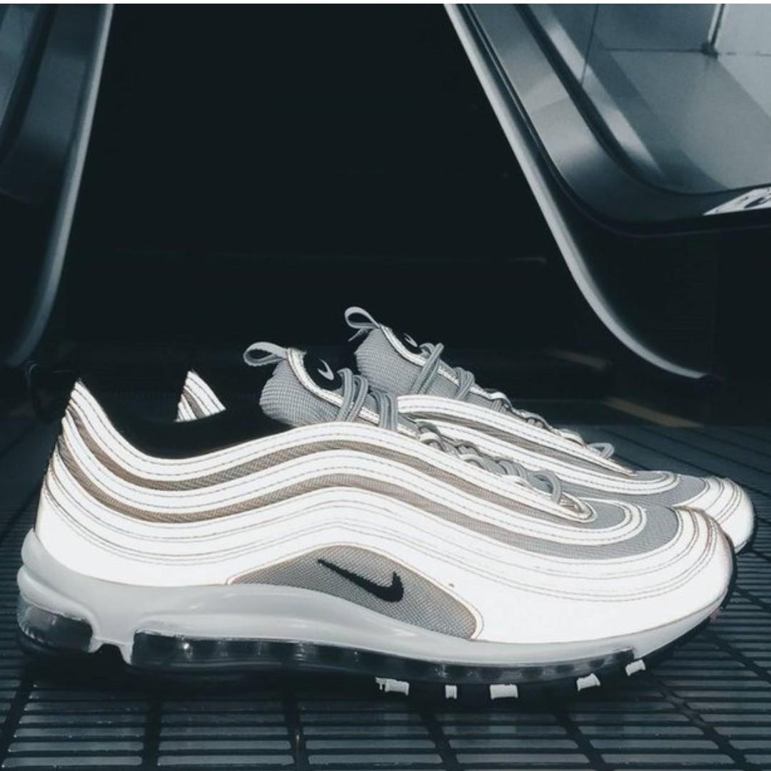 PO) Nike Mens Air Max 97 Premium 3M Reflective Silver, Men's PO) Nike Mens Air Max 97 Premium 3M Reflective Silver, Men's