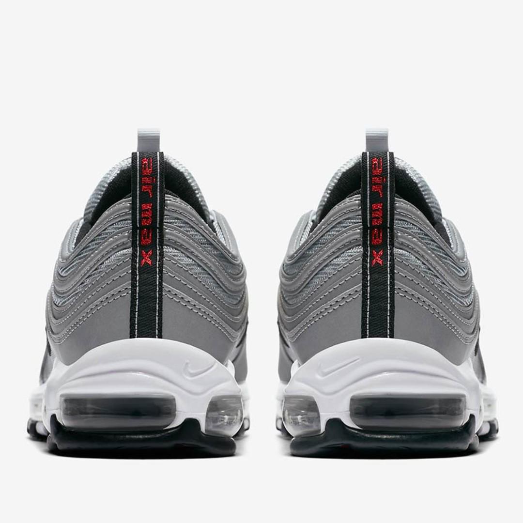 PO) Nike Mens Air Max 97 Premium 3M Reflective Silver, Men's PO) Nike Mens Air Max 97 Premium 3M Reflective Silver, Men's