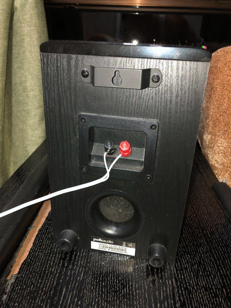 Polk Audio TSI 100 Bookshelf speakers for sale, Audio, Soundbars