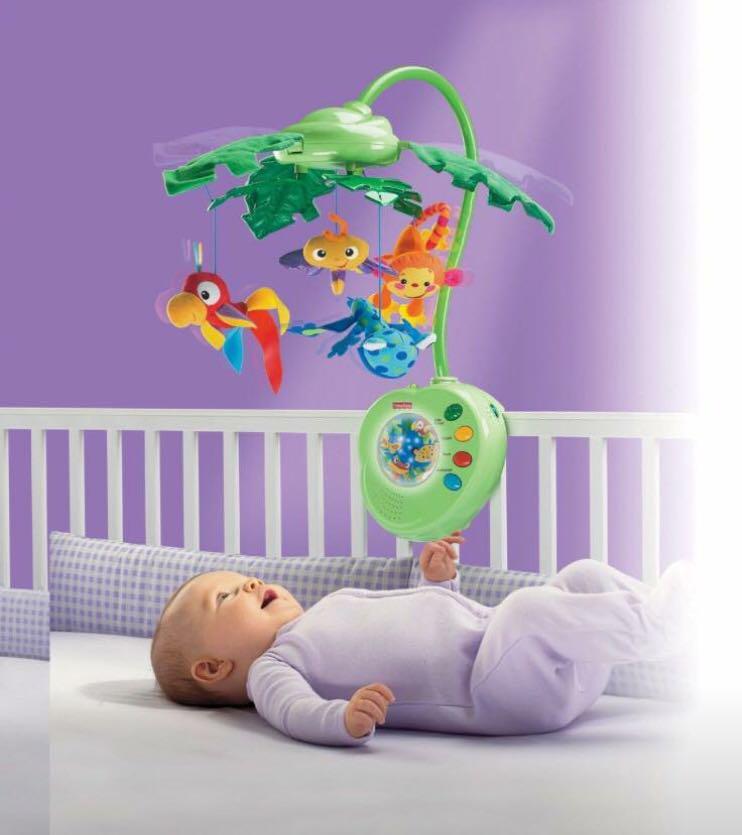 rainforest baby mobile