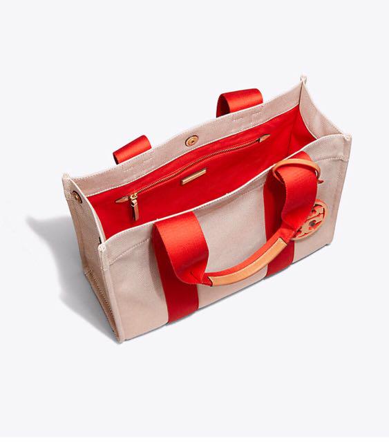 Tory burch miller mini canvas tote 2025