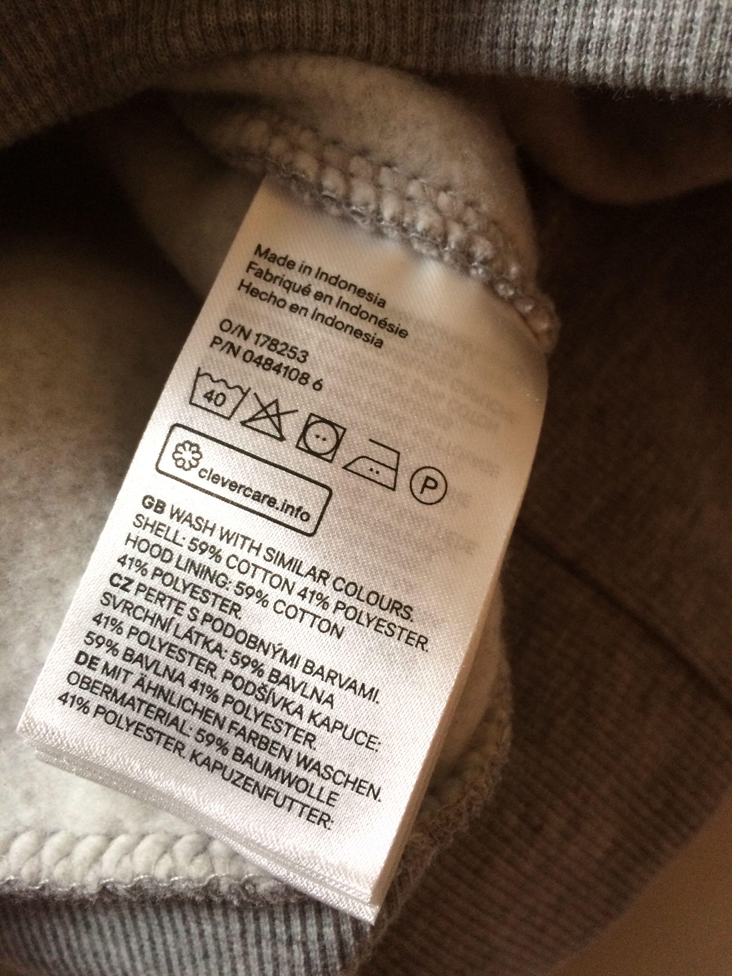 Pull Over Hoodie H M Original Full Tag