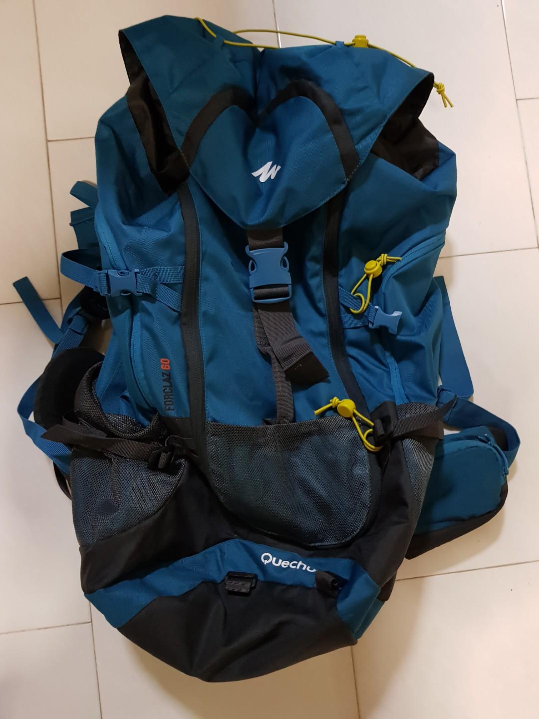 quechua 60l backpack review