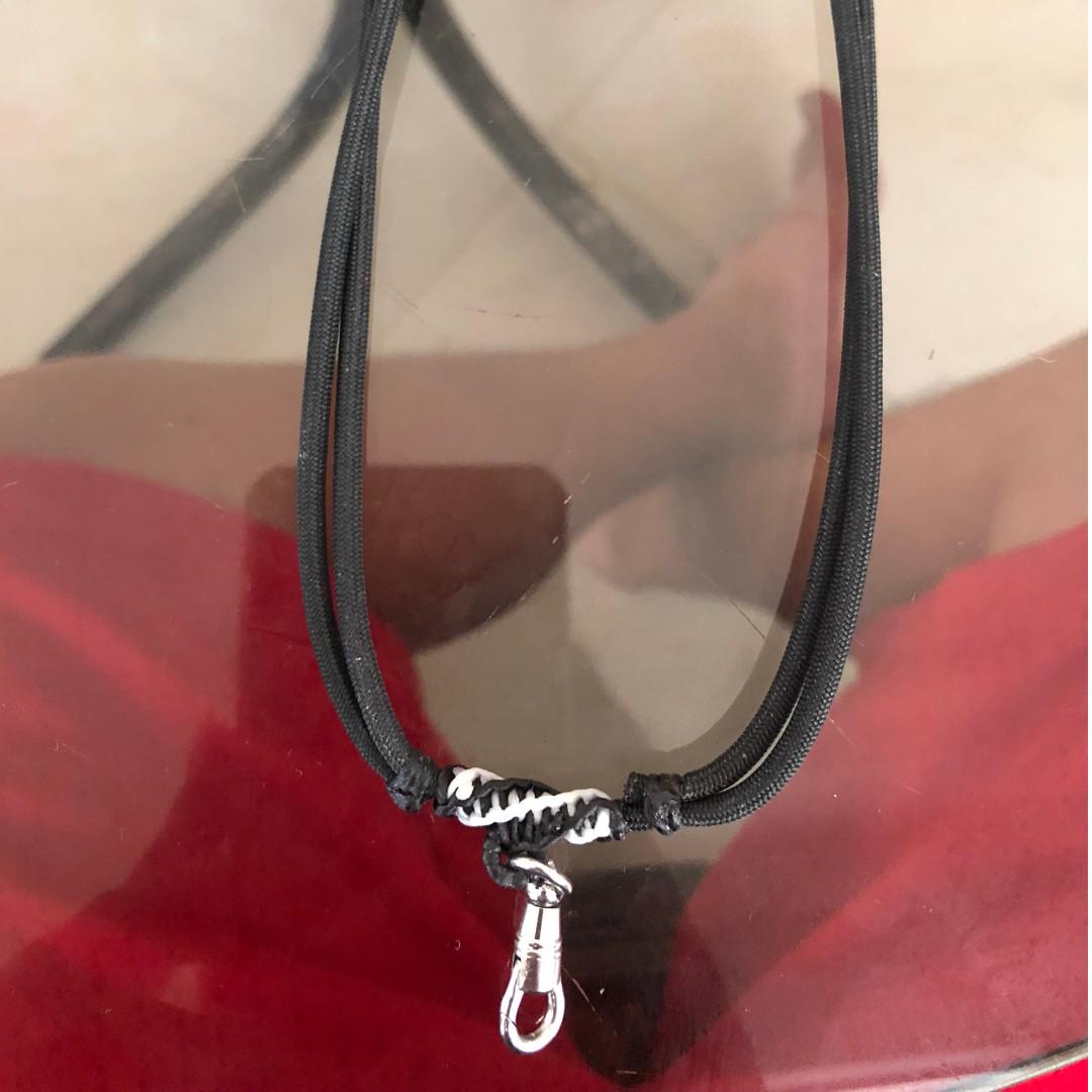 Red amulet clearance necklace