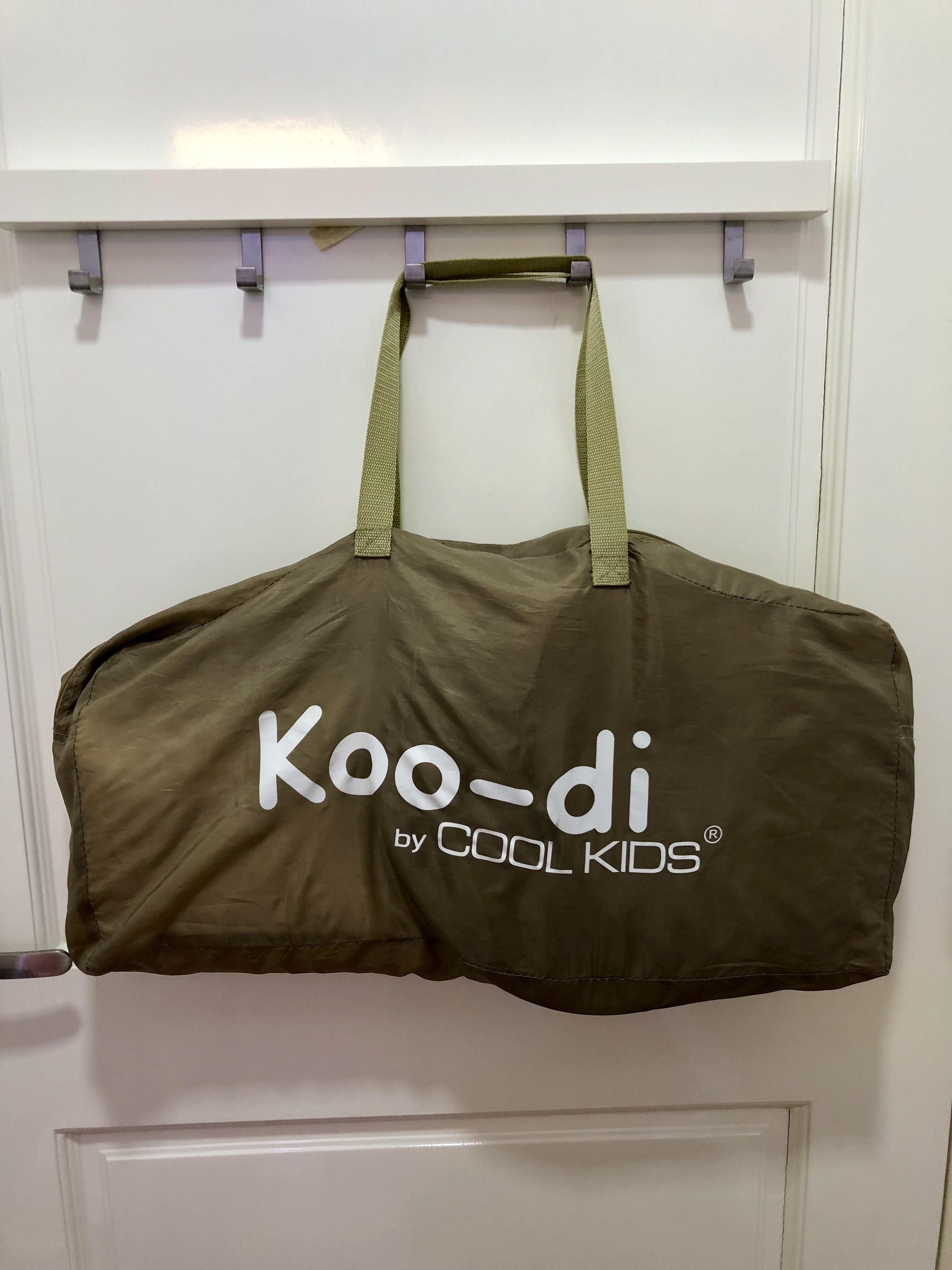 SALE!! Preloved Koodi pop up travel bubble cot/ toddler 618 month