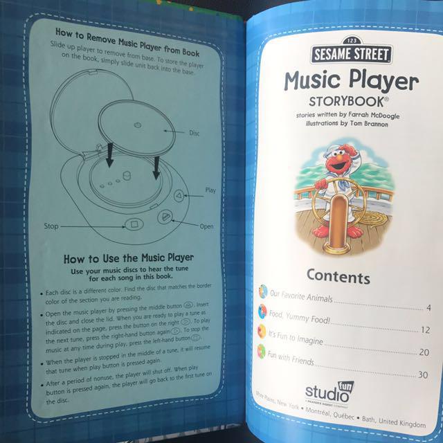 Sesame Street Music Player Storybook Collector's Edition, Hobbies