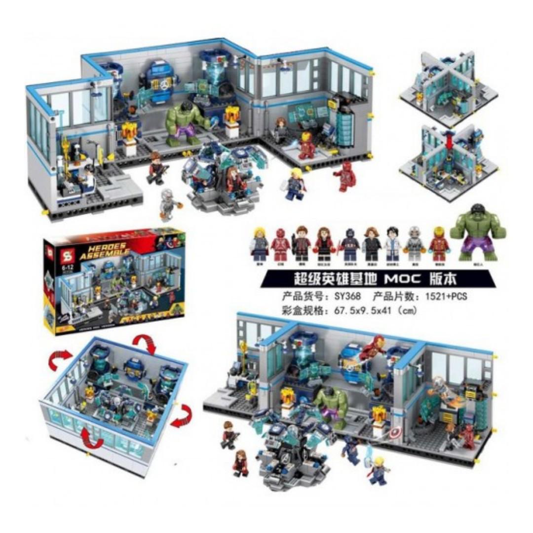 lego avengers headquarters