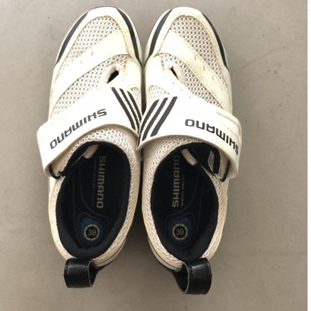 Shimano TR60 SPD SL Triathlon Shoes Size 39 Sports