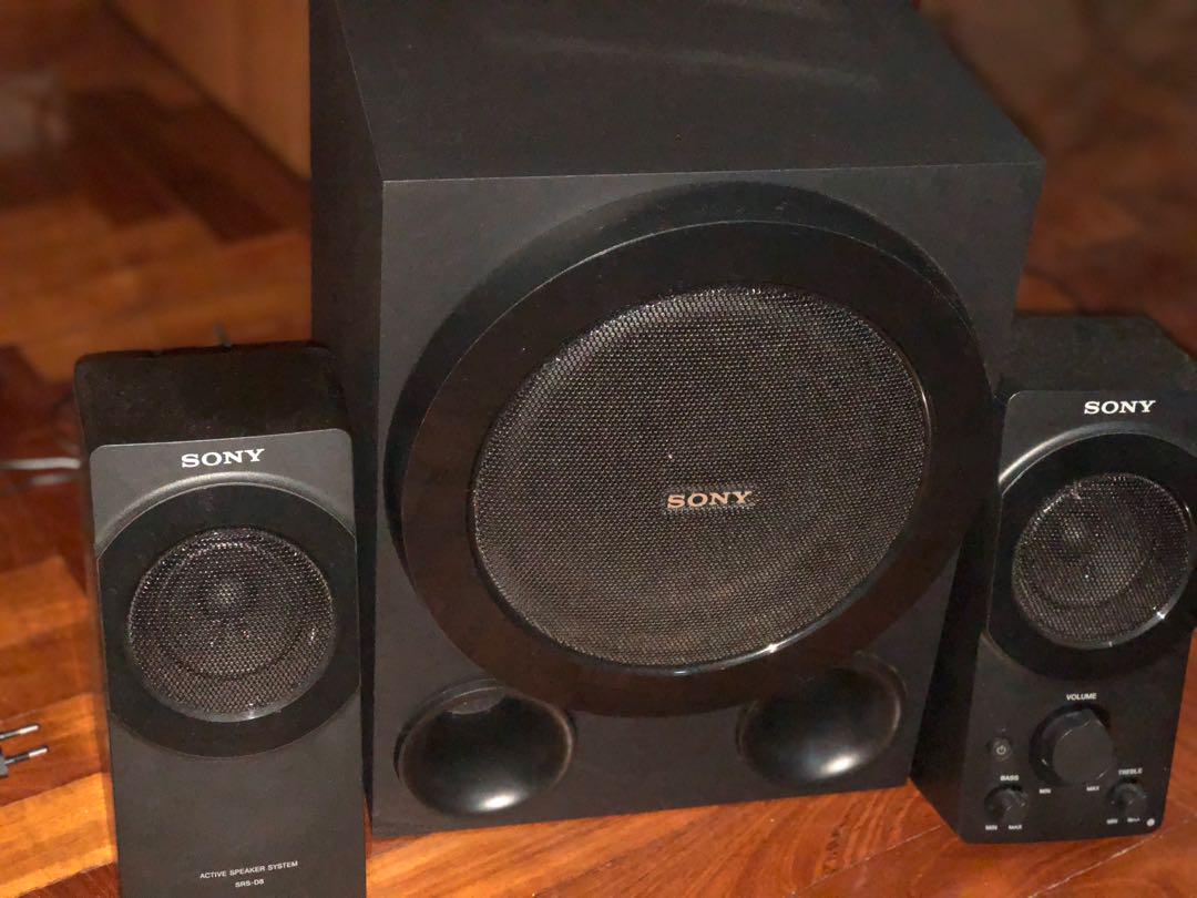 Sony Srs D8 speakers with Woofer