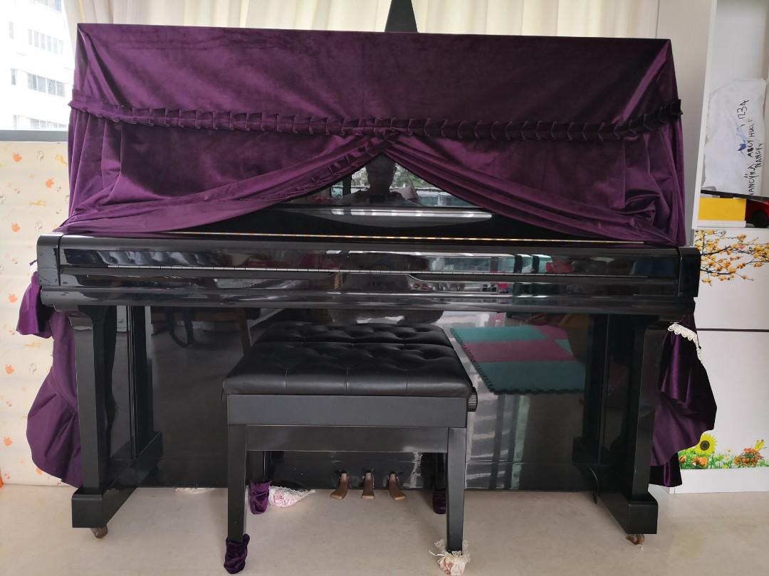 Super Good Quality Yamaha Piano U300 Music Media Music Instruments On Carousell