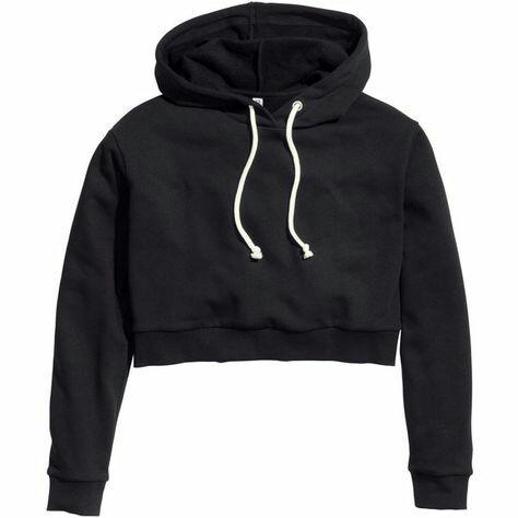 crop top hoodie h&m