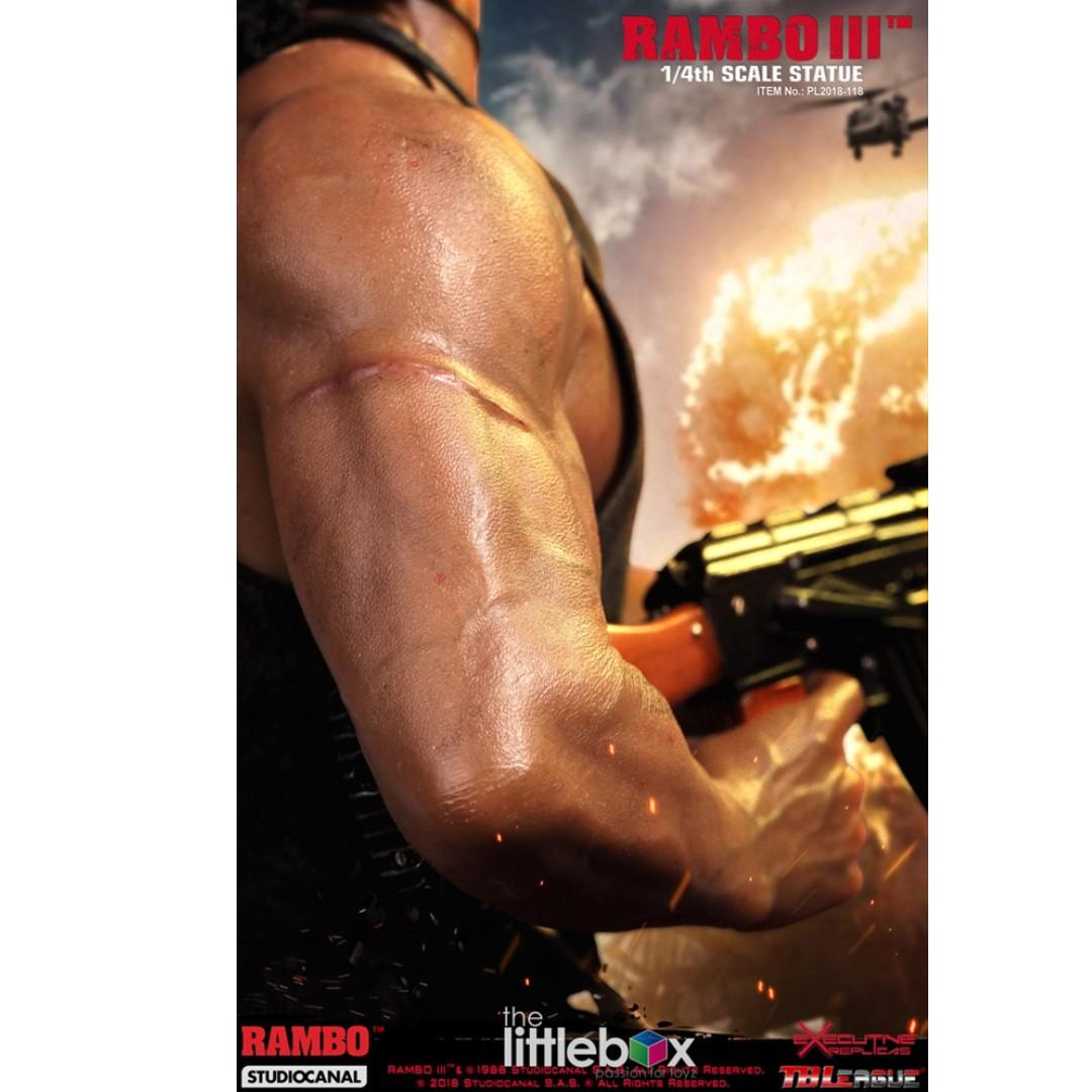TBLeague Phicen PL2018-118 - Rambo III 1/4 Scale Premium Statue ...
