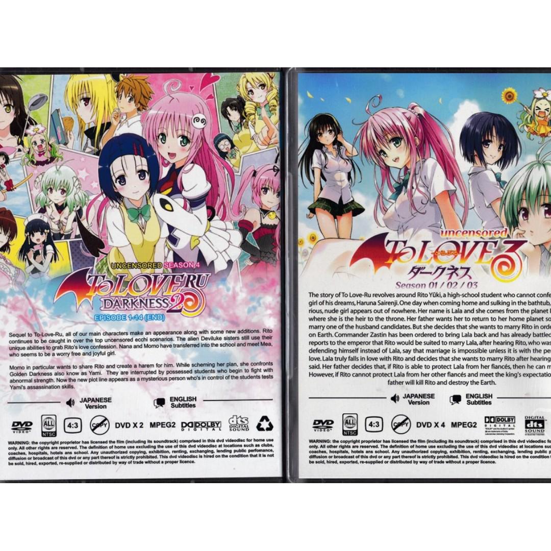 To Love Ru Season 1 (TV) + ~Toraburu~ (OVA 1 - 3 end): Complete Box Set  (DVD), Anime, anime dvd, anime series dvd, anime episodes, animation, anime