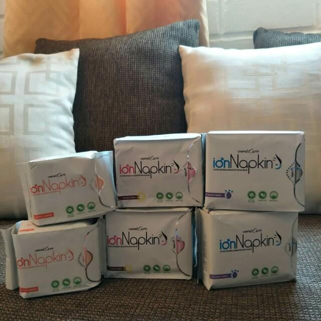Unified Ion Day Pads, Night Pads and Panty Liner, Beauty & Personal