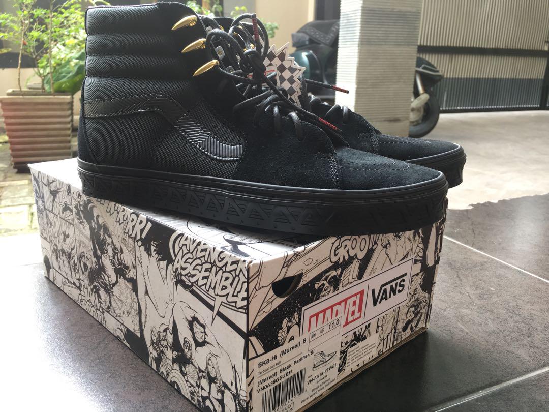 marvel black panther vans