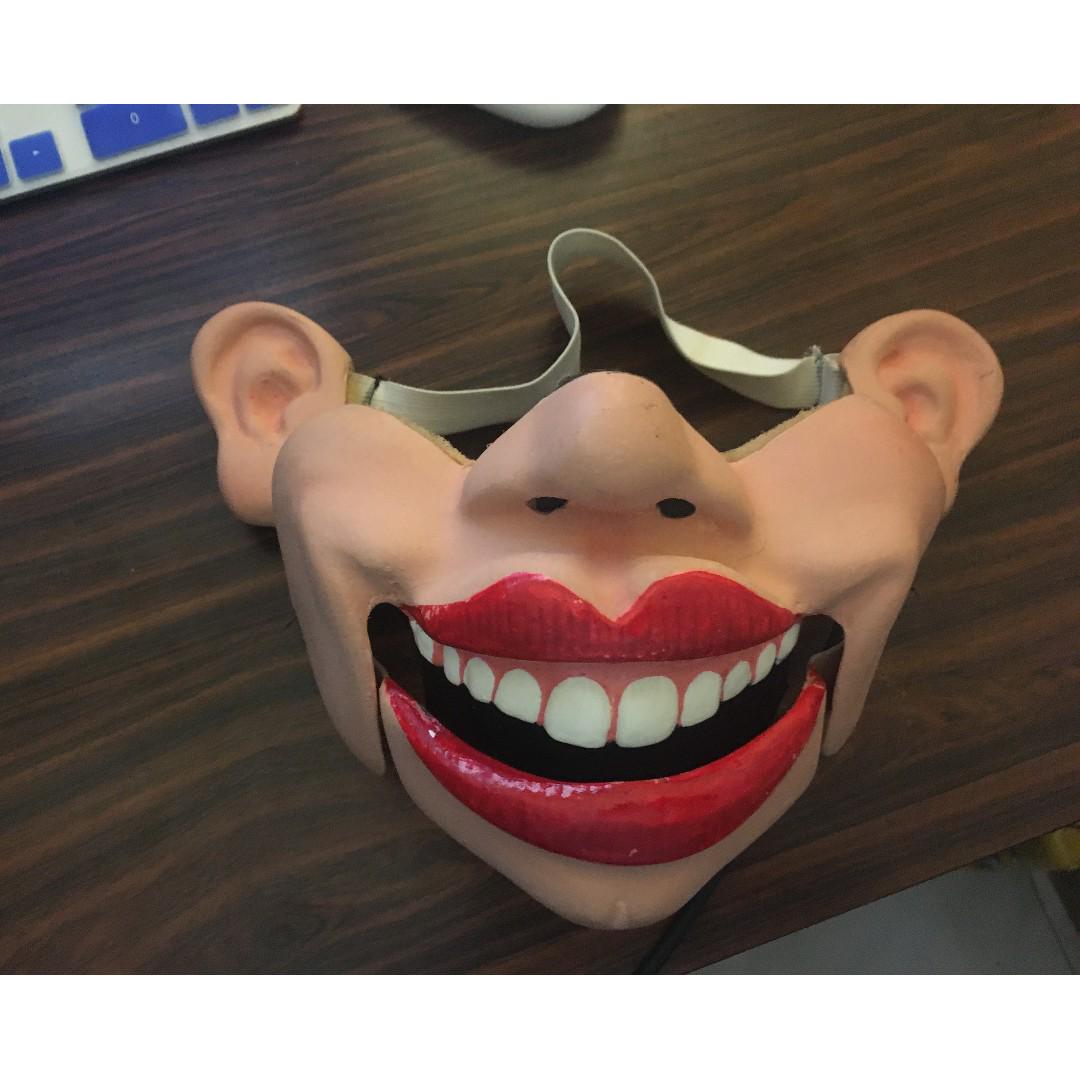 VENTRILOQUIST BIG MOUTH CABLE MASK, Health & Nutrition, Face Masks
