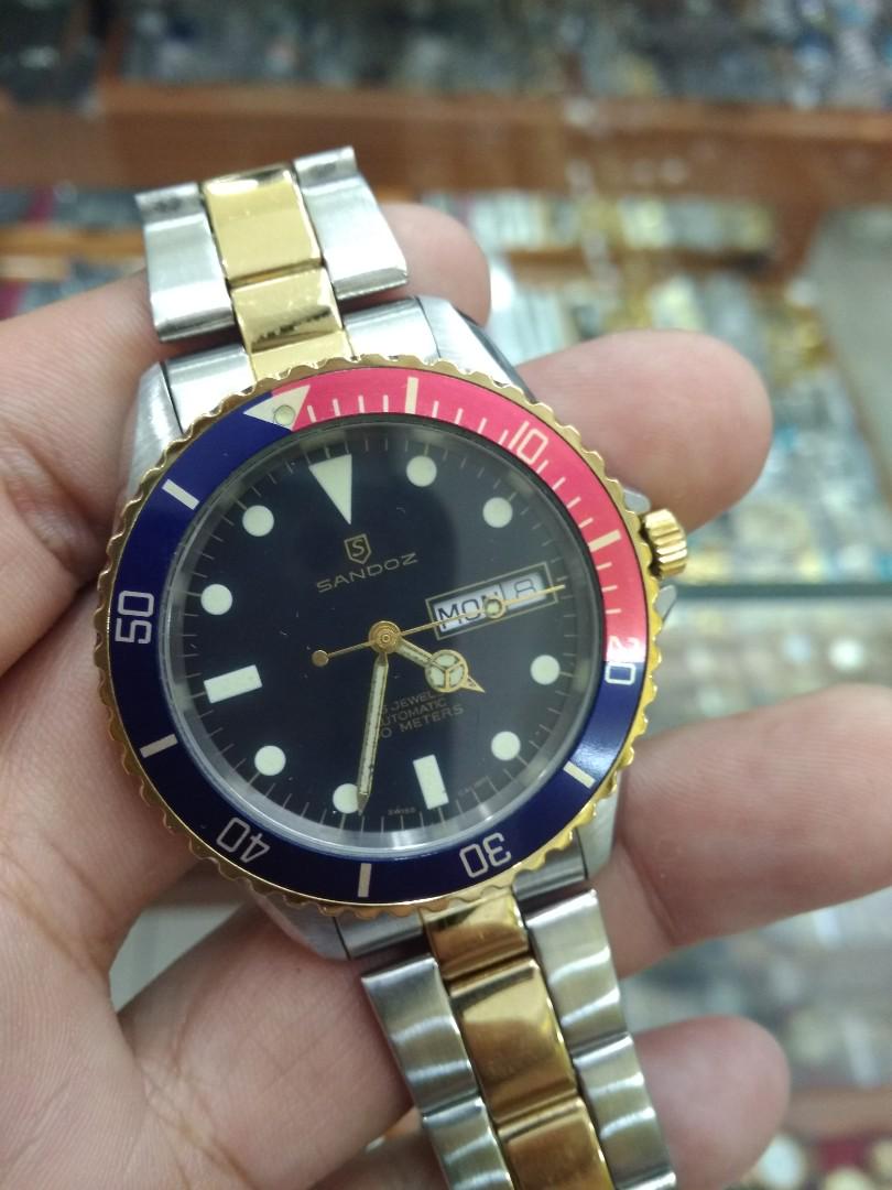 Sandoz diver clearance watch