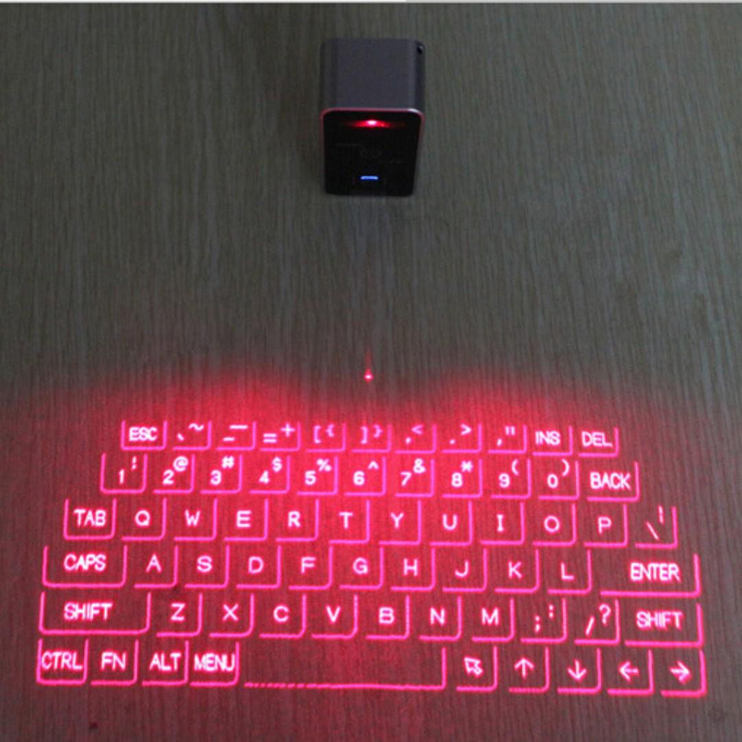Vitural Laser Keyboard 鐳射鍵盤 A0911, 電腦＆科技, 電腦周邊及配件, 電腦鍵盤及相關產品