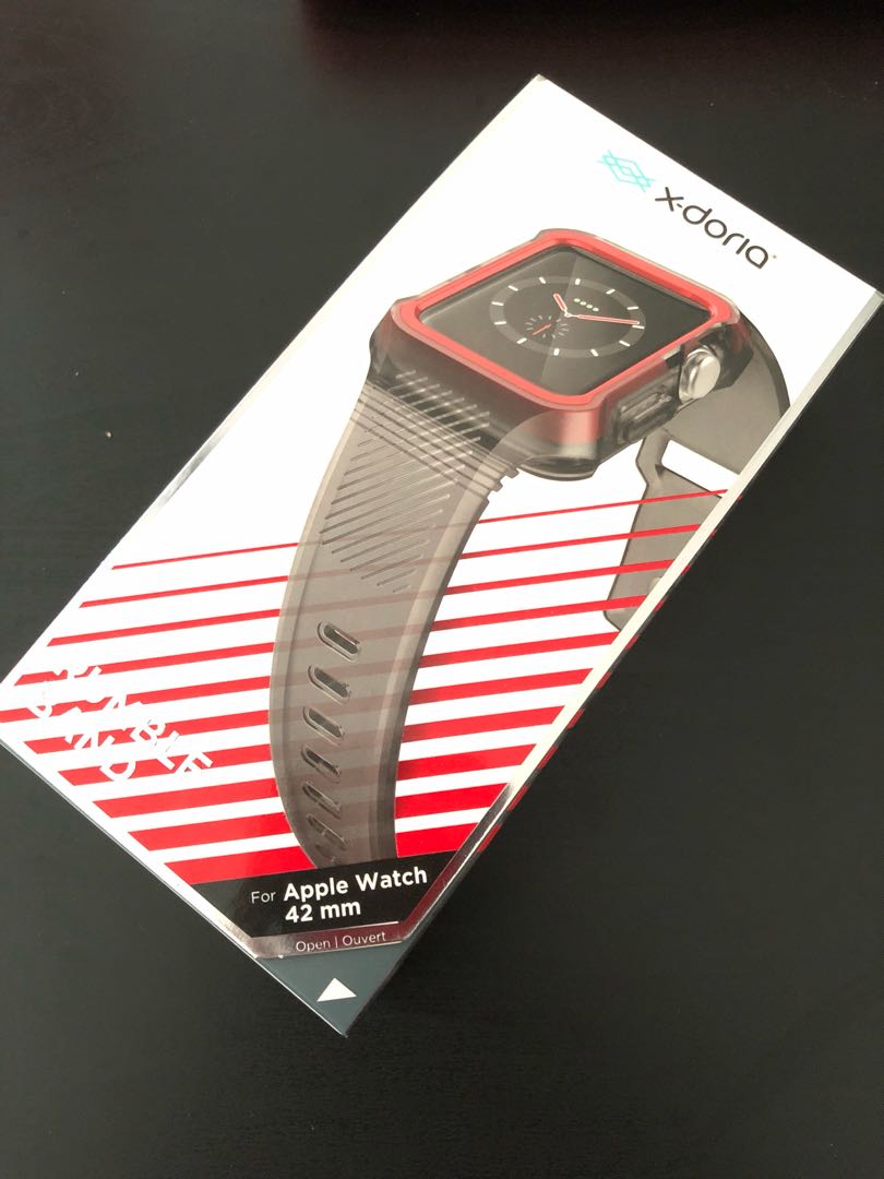 X Doria rumble band Apple Watch 42mm Mobile Phones Gadgets Wearables Smart Watches on Carousell
