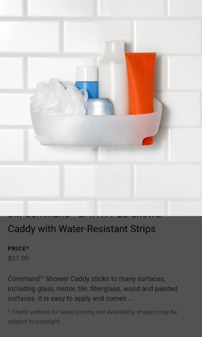 3m Command Shower Caddy