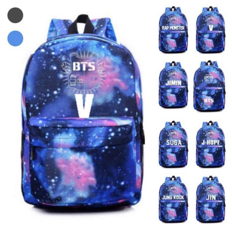 bts galaxy backpack