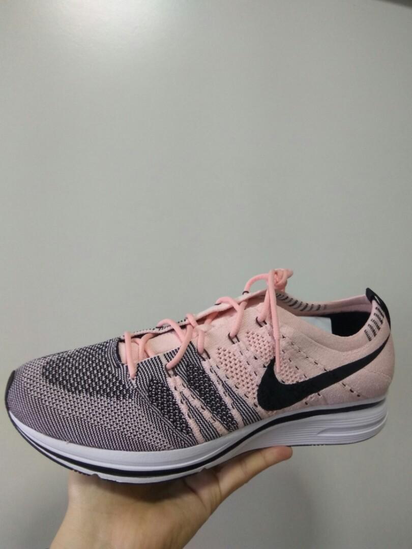 Authentic Nike Flyknit Trainer Sunset Tint Black White Men s Fashion Footwear Sneakers on Carousell