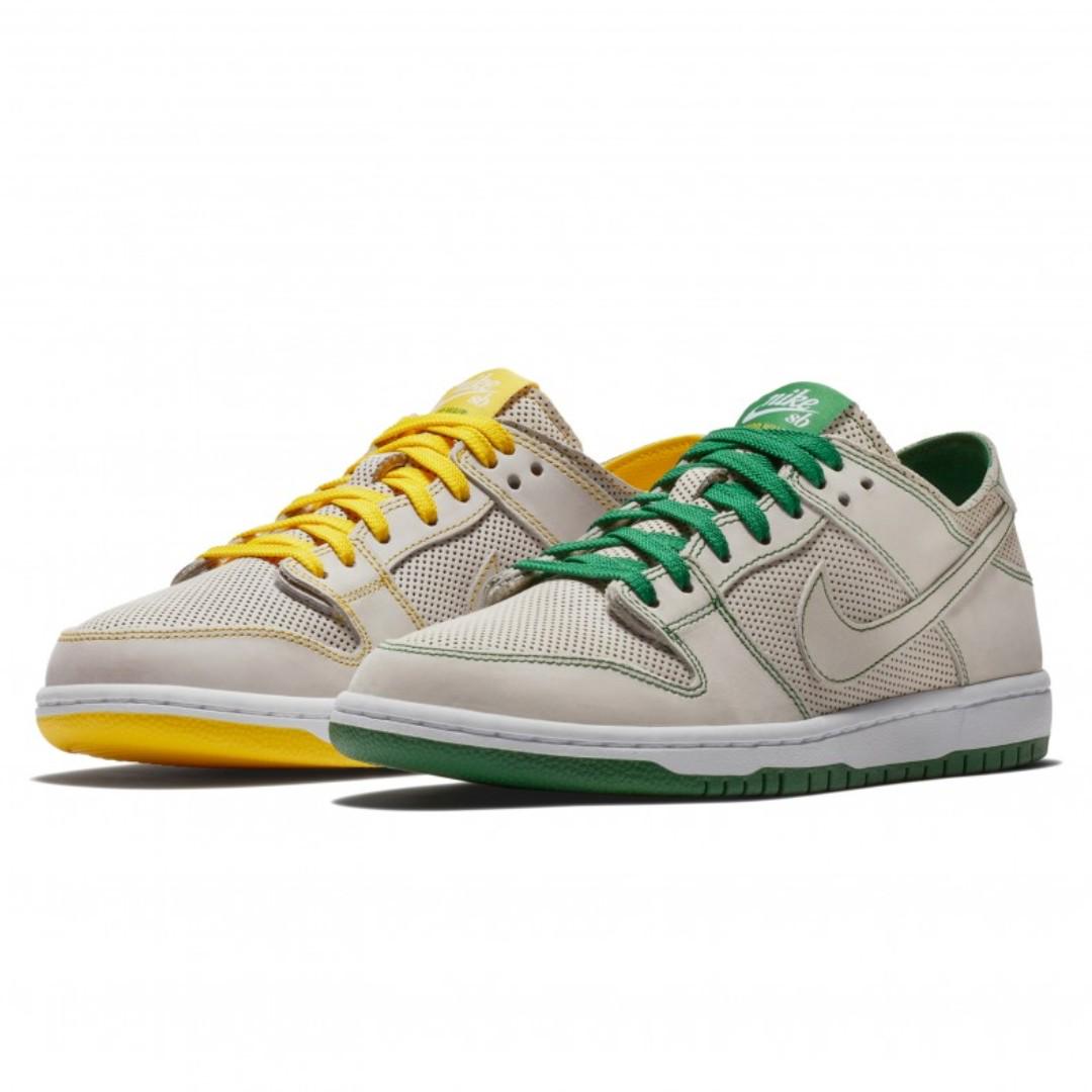 nike sb green and yellow