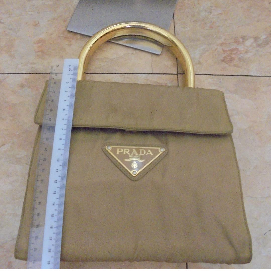 Prada top kelly bag