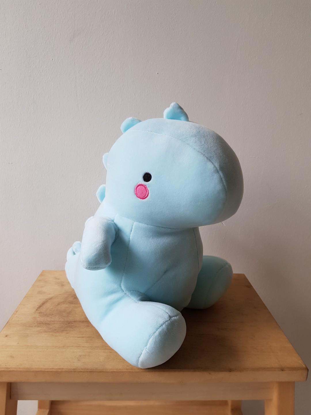 blue dinosaur teddy