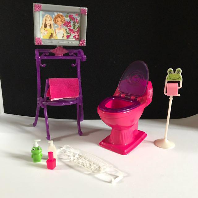 Barbie Bathroom Set 1 Toys Bricks Figurines On Carou Bricks Figurines On Carou