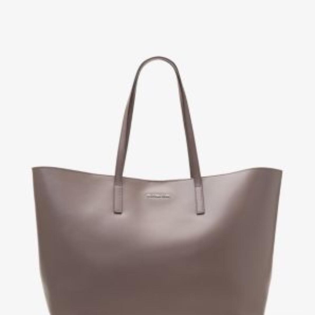 extra large leather tote