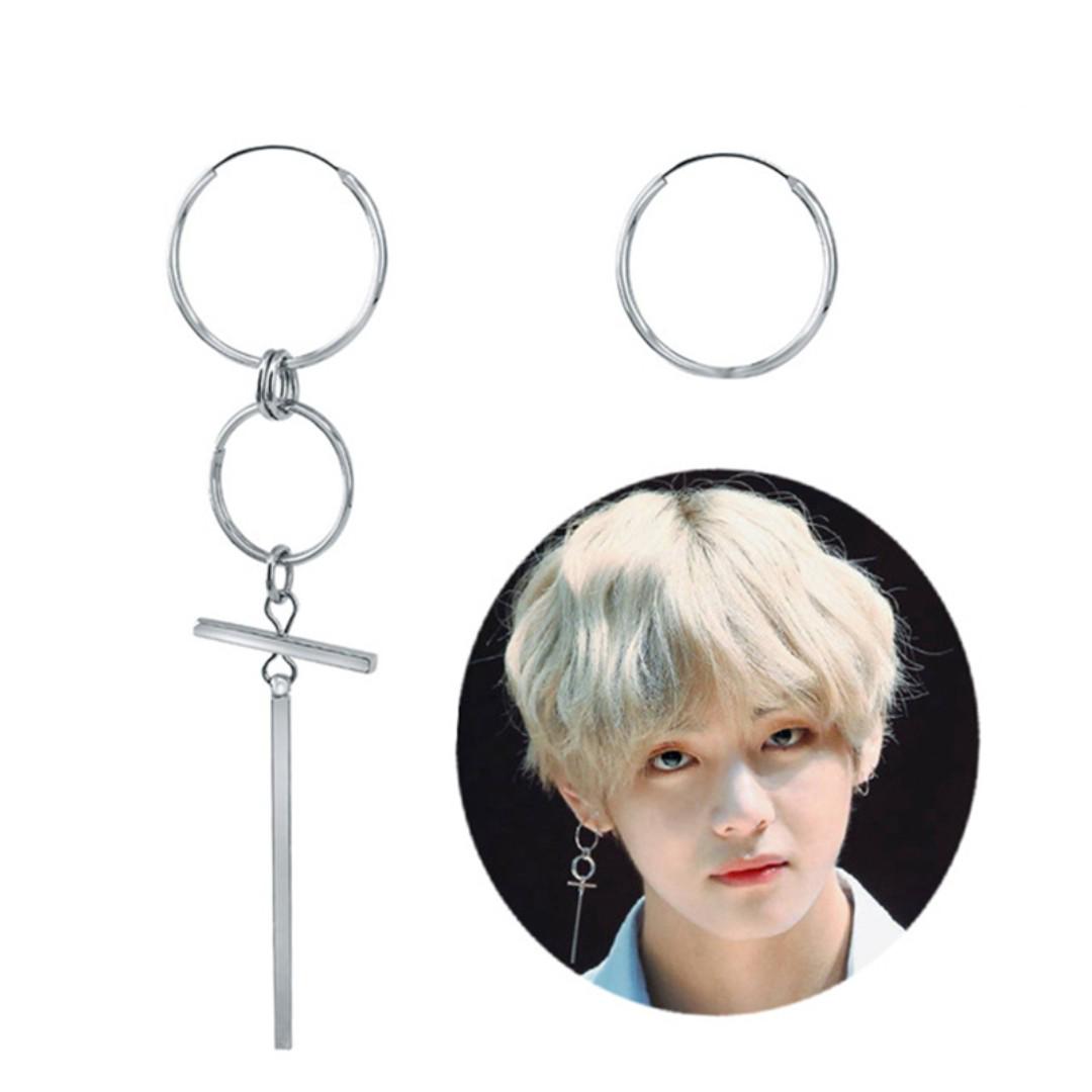 Kim taehyung best sale dna earrings