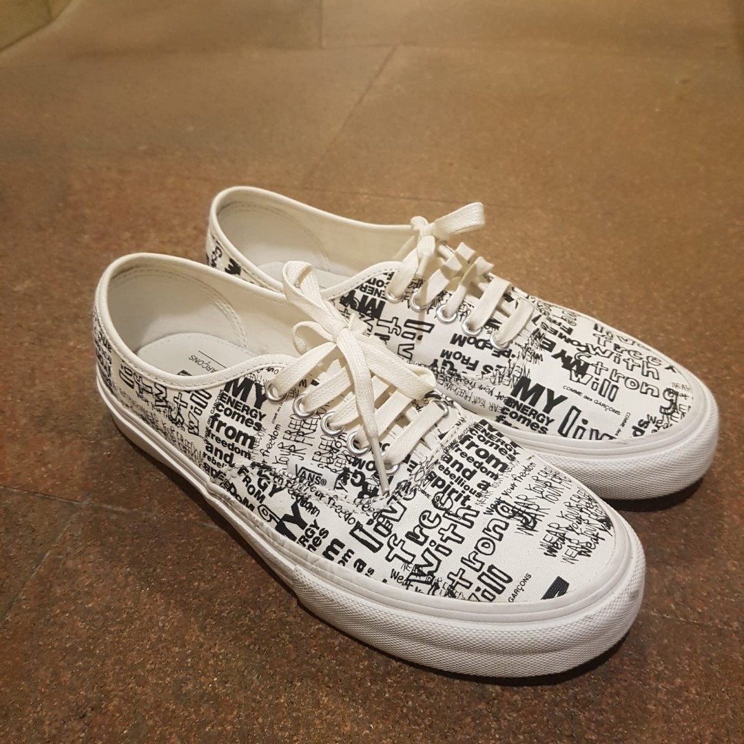 vans vault x cdg