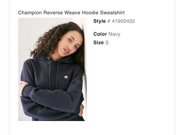 champion sweatshirt woman