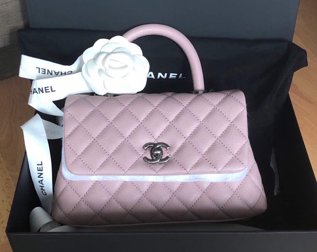 Chanel Coco Handle Mini Sakura Pink! Limited Edition! Rare! Hard to Get!!