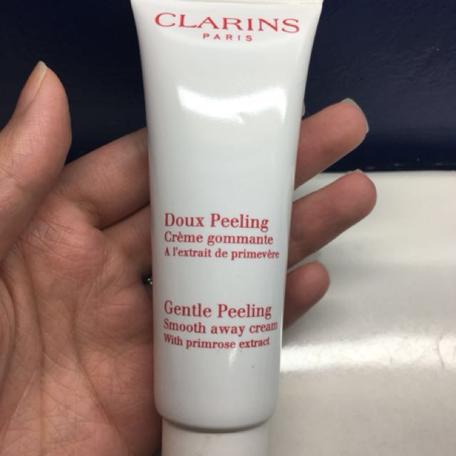 clarins peeling smooth away cream