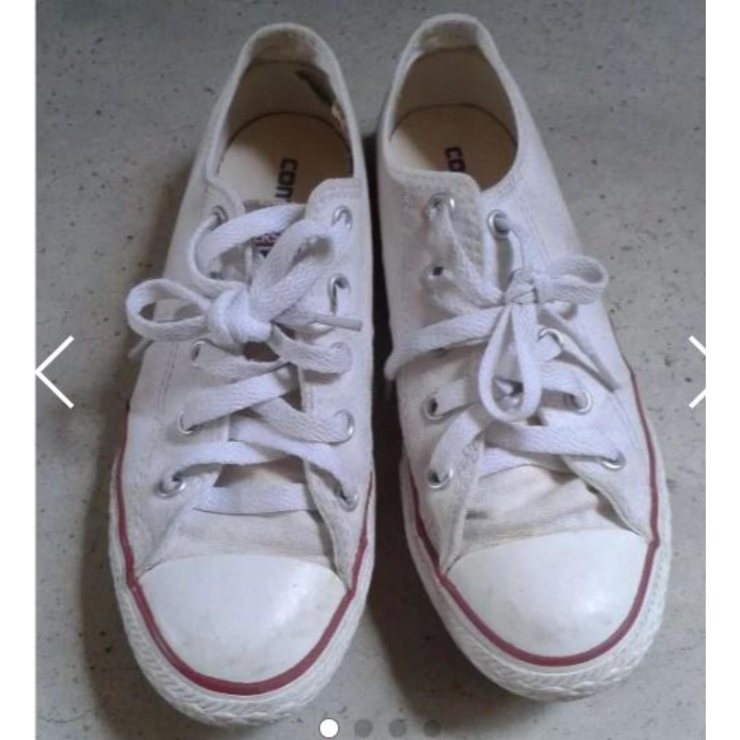 converse size shoes