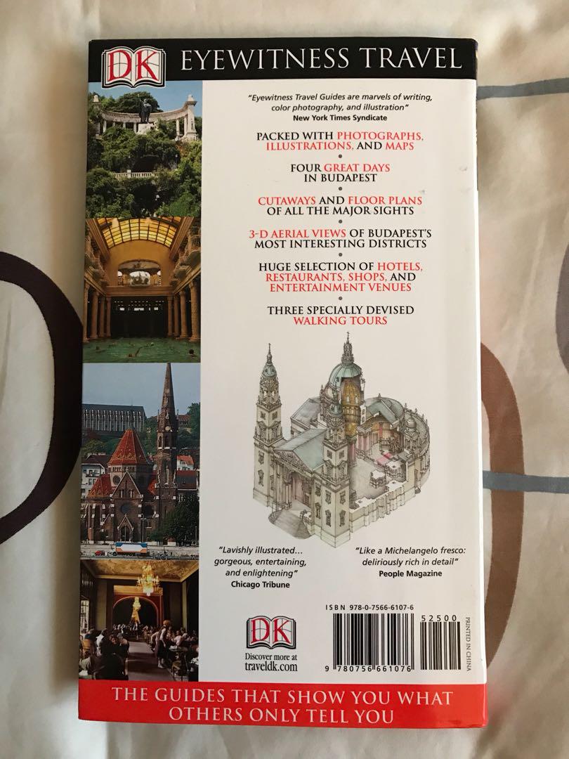 Dk Eyewitness Travel Guide Budapest Books Stationery Non