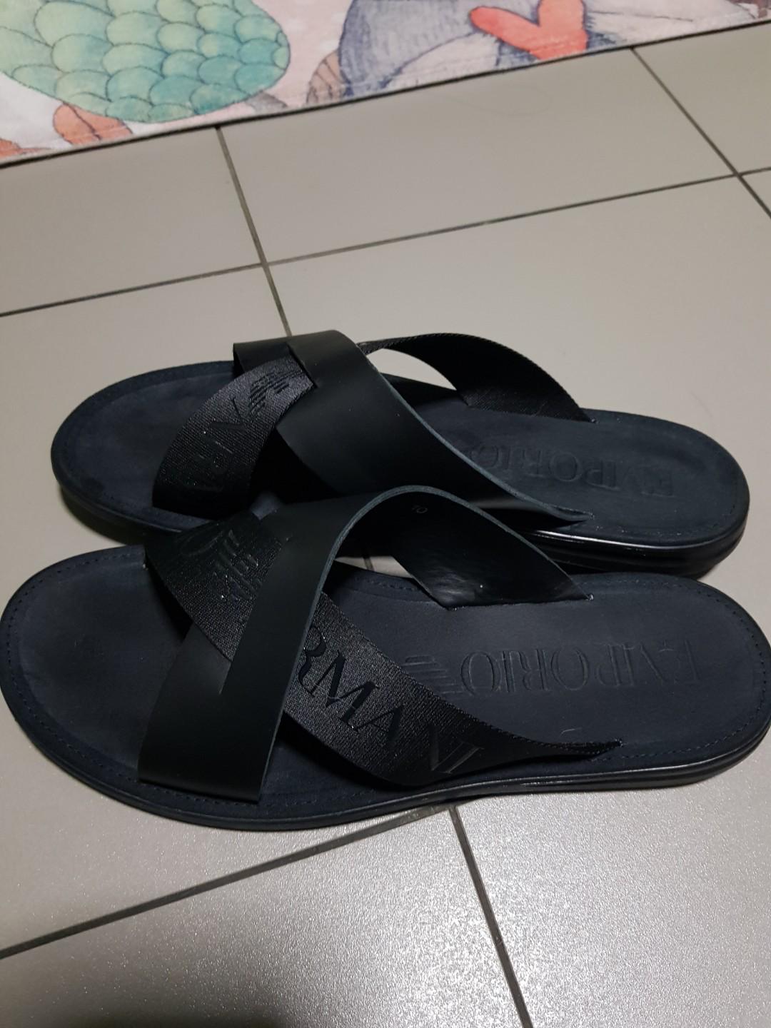 emporio armani slipper