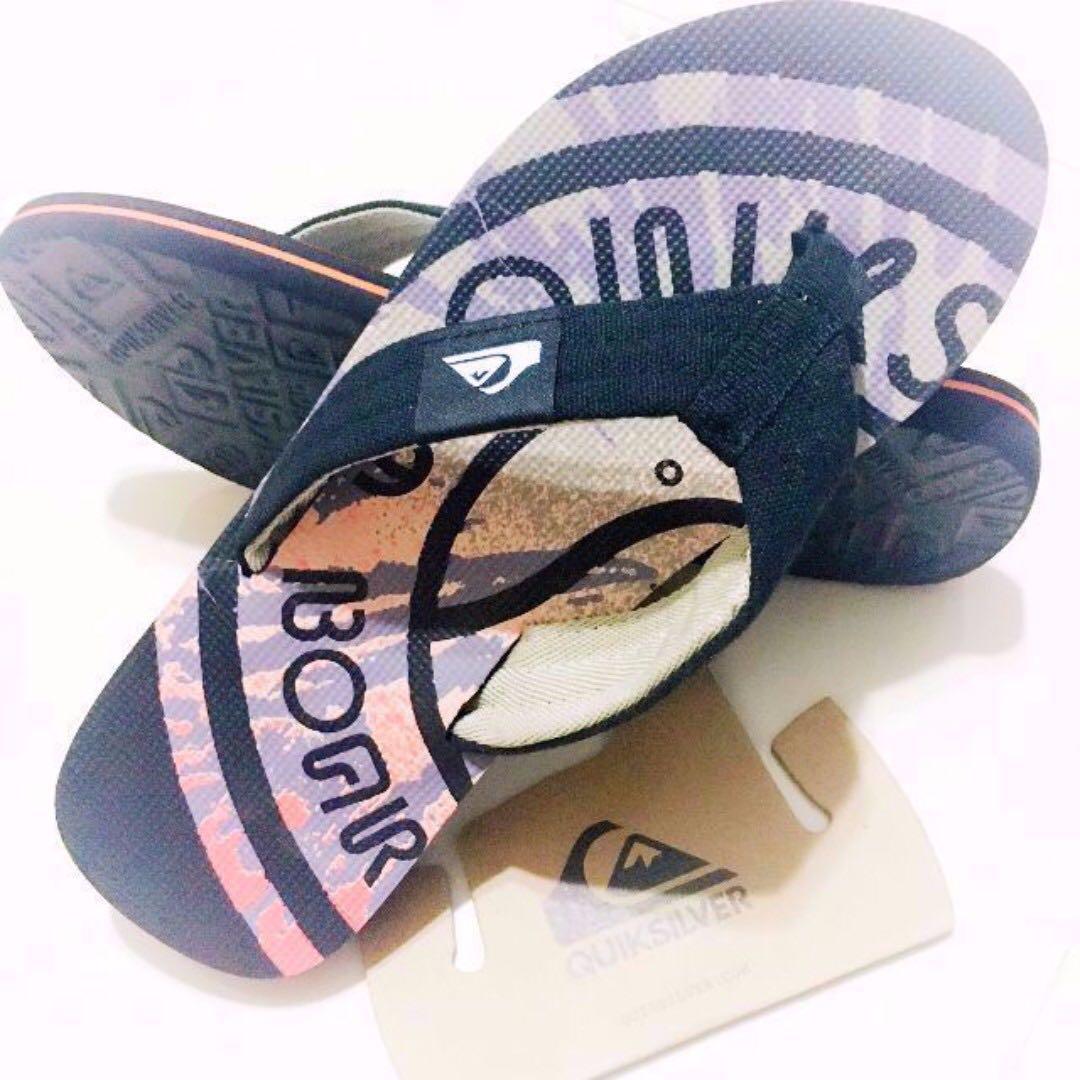 Quiksilver flip flops sale clearance
