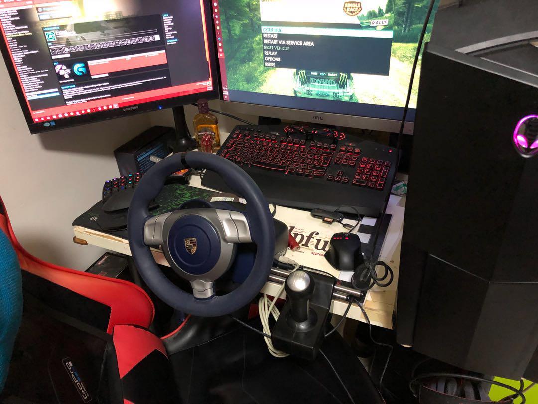 Fanatec Porsche 911 Carrera Wheel (Complete Set) PC, Video Gaming ...
