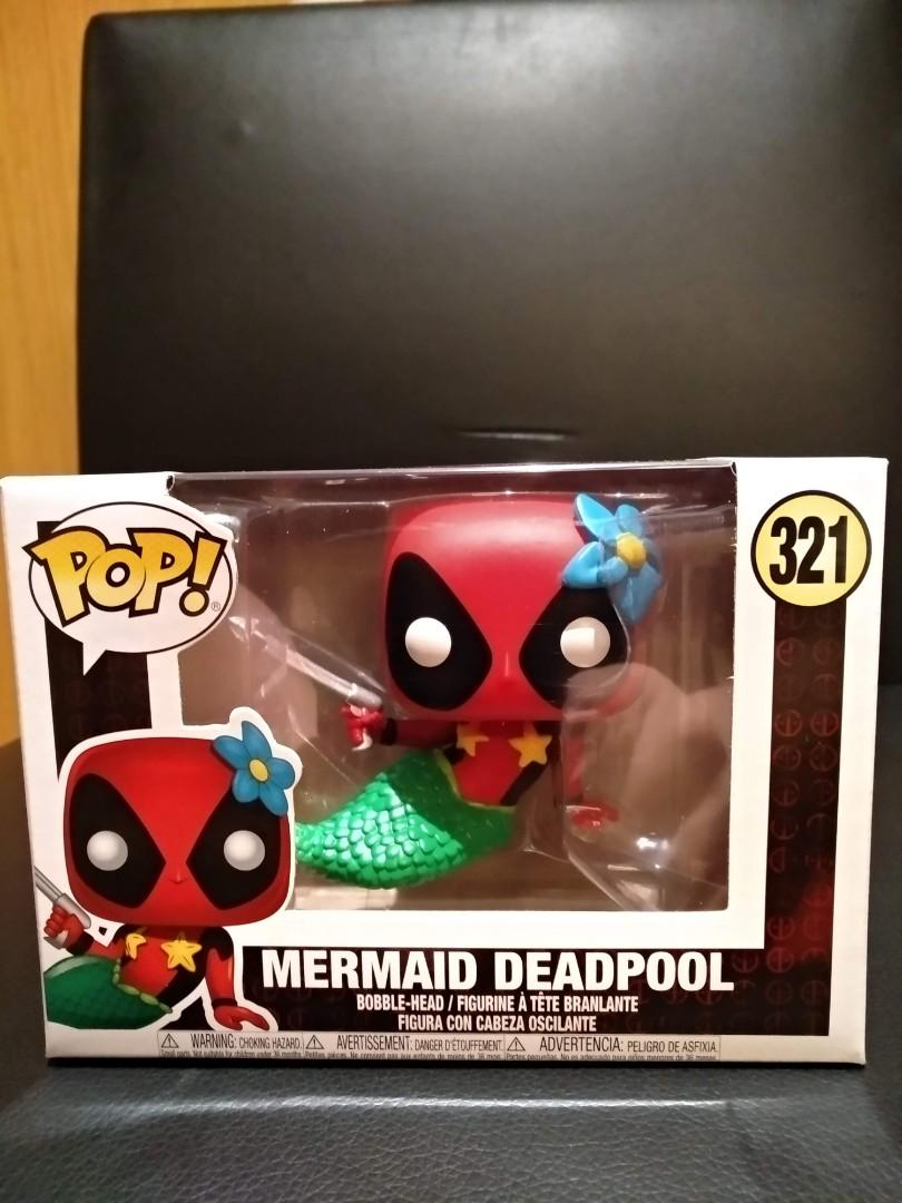 Deadpool mermaid best sale funko pop